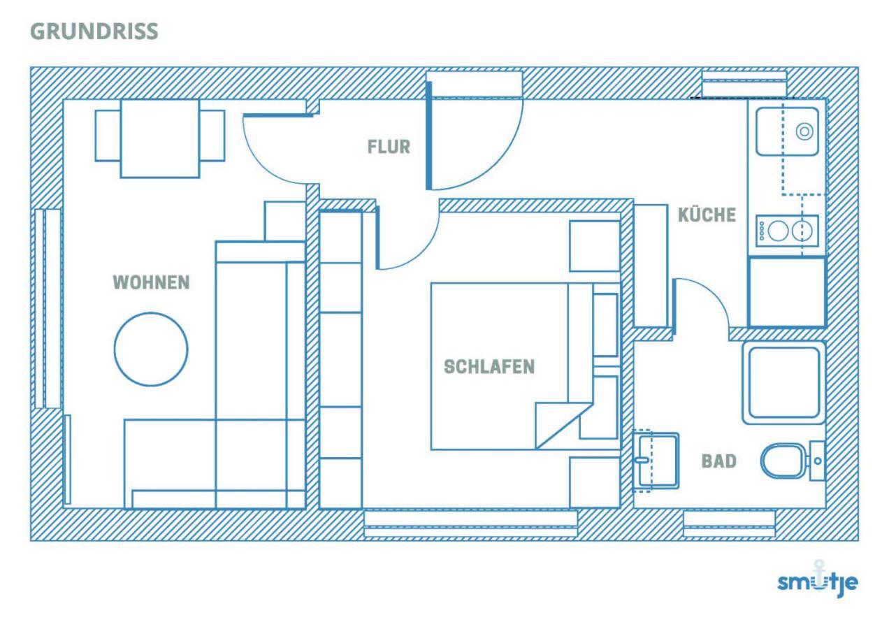Ferienwohnung Smutje 킬 외부 사진